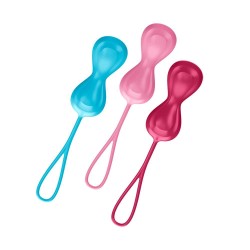 Satisfyer Set Of 3 Orgasm Balls With Moving Inner Balls Satisfyer Set Of 3 Orgasm Balls With Moving Inner Balls