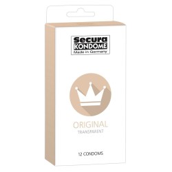 Secura Kondome Original Transparent x12 Condoms Secura Kondome Original Transparent x12 Condoms