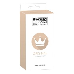 Secura Kondome Original Transparent x24 Condoms Secura Kondome Original Transparent x24 Condoms
