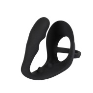 Black Velvets Cock Ring And Anal Plug Black Velvets Cock Ring And Anal Plug