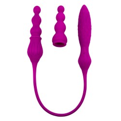 Adrien Lastic Remote Controlled 2X Double Ended Vibrator Adrien Lastic Remote Controlled 2X Double Ended Vibrator