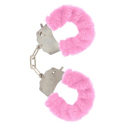 ToyJoy Furry Fun Wrist Cuffs Pink ToyJoy Furry Fun Wrist Cuffs Pink