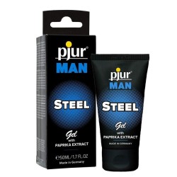 Pjur Man Steel Gel With Paprika Extract Lubricant 50ml Pjur Man Steel Gel With Paprika Extract Lubricant 50ml