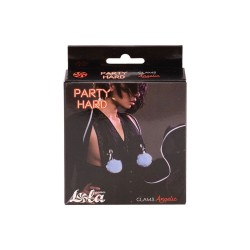 Lola Party Hard Angelic Nipple Clams Blue Lola Party Hard Angelic Nipple Clams Blue