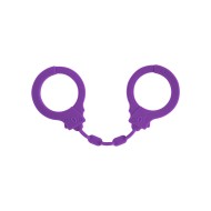 Lola Party Hard Suppression Silicone Handcuffs Purple Lola Party Hard Suppression Silicone Handcuffs Purple