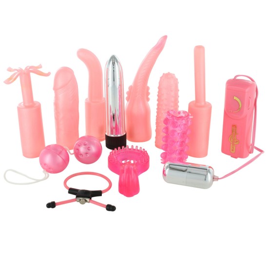Dirty Dozen Sex Toy Kit Pink Dirty Dozen Sex Toy Kit Pink