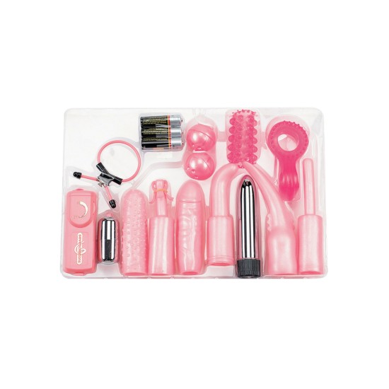 Dirty Dozen Sex Toy Kit Pink Dirty Dozen Sex Toy Kit Pink