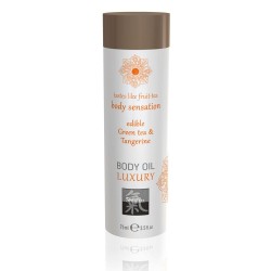 Shiatsu Luxury Body Oil Edible Green Tea And Tangerine 75ml Shiatsu Luxury Body Oil Edible Green Tea And Tangerine 75ml