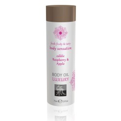 Shiatsu Luxury Body Oil Edible Raspberry And Apple 75ml Shiatsu Luxury Body Oil Edible Raspberry And Apple 75ml