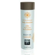 Shiatsu Luxury Body Oil Edible Apricot And Sea Buckthorn 75ml Shiatsu Luxury Body Oil Edible Apricot And Sea Buckthorn 75ml