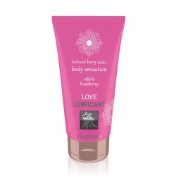Shiatsu Love Lubricant Edible Raspberry 75ml Shiatsu Love Lubricant Edible Raspberry 75ml