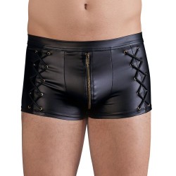 NEK Matt Black Tight Fitting Pants NEK Matt Black Tight Fitting Pants