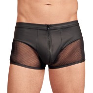 NEK Matte Look Pants With Zip Opening Black NEK Matte Look Pants With Zip Opening Black