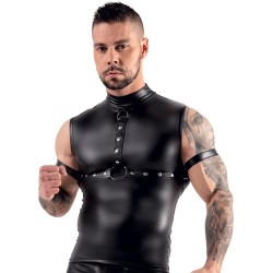 Svenjoyment Sleeveless Top With Chest Harness And Arm Loops Svenjoyment Sleeveless Top With Chest Harness And Arm Loops