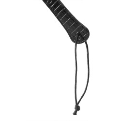 Blaze Luxury Fetish Paddle Black Blaze Luxury Fetish Paddle Black