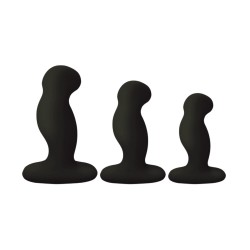 Nexus G Play Trio Vibrating Prostate Massagers Black Nexus G Play Trio Vibrating Prostate Massagers Black