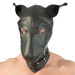 Imitation Leather Dog Mask Imitation Leather Dog Mask