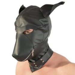 Imitation Leather Dog Mask Imitation Leather Dog Mask