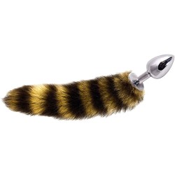 Dolce Piccante Large Jewellery Plug With Tail Silver Dolce Piccante Large Jewellery Plug With Tail Silver