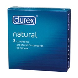 Durex Natural x 3 Condoms Durex Natural x 3 Condoms