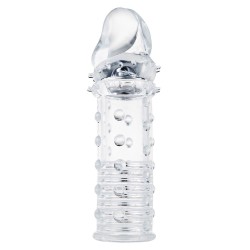 ToyJoy Power Stud Sleeve Clear ToyJoy Power Stud Sleeve Clear