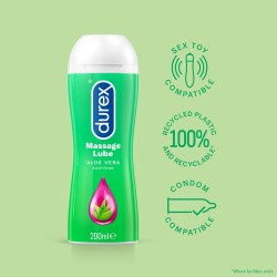 Durex Massage Lube Aloe Vera Soothing 200ml Durex Massage Lube Aloe Vera Soothing 200ml
