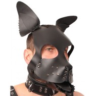 The Red Leather Puppy Dog Mask The Red Leather Puppy Dog Mask