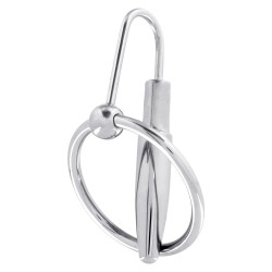 Steel Power Tools Penis Plug With Glans Ring 30mm Steel Power Tools Penis Plug With Glans Ring 30mm