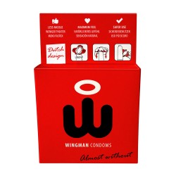 Wingman Almost Without Condoms 3 Pack Wingman Almost Without Condoms 3 Pack
