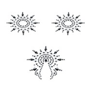 Petits Joujoux Gloria Nipple And Vagina Pasties Black Petits Joujoux Gloria Nipple And Vagina Pasties Black