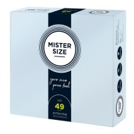 Mister Size 49mm Your Size Pure Feel Condoms 36 Pack Mister Size 49mm Your Size Pure Feel Condoms 36 Pack