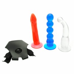 Strap On Colour Dildo Harness Strap On Colour Dildo Harness