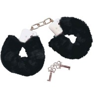 Bad Kitty Black Plush Handcuffs Bad Kitty Black Plush Handcuffs
