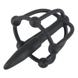 Silicone Penis Plug WIth Glans Cage Silicone Penis Plug WIth Glans Cage