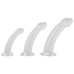 Three Piece Crystal Clear Anal Training Set Three Piece Crystal Clear Anal Training Set
