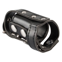 Rebel Mens Gear Ball Stretcher With Separator And D Ring Rebel Mens Gear Ball Stretcher With Separator And D Ring