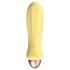 Cuties Silk Touch Rechargeable Mini Vibrator Yellow