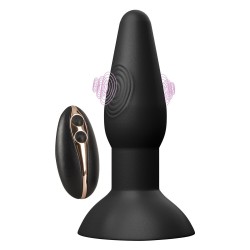 Black Velvet Thumping Rectum Butt Plug Black Velvet Thumping Rectum Butt Plug