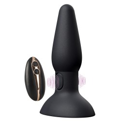Black Velvet Thumping Anus Butt Plug Black Velvet Thumping Anus Butt Plug