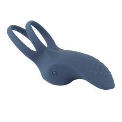 Rechargeable Silicone Vibrating Double Ring Rechargeable Silicone Vibrating Double Ring