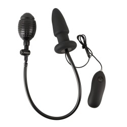 Inflatable And Vibrating Silicone Butt Plug Inflatable And Vibrating Silicone Butt Plug