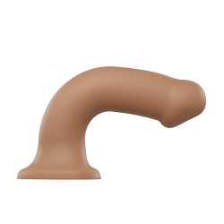 Strap On Me Silicone Dual Density Bendable Dildo Small Caramel Strap On Me Silicone Dual Density Bendable Dildo Small Caramel