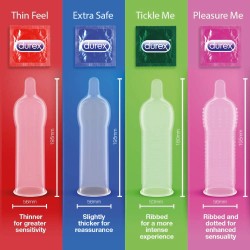 Durex Surprise Me Variety Condoms 40 Pack Durex Surprise Me Variety Condoms 40 Pack