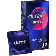 Durex Mutual Climax Regular Fit Condoms 12 Pack Durex Mutual Climax Regular Fit Condoms 12 Pack