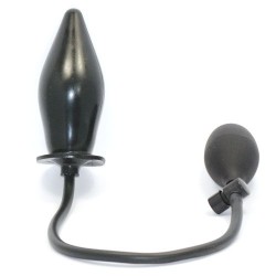 Pump N  Play Black Inflatable Butt Plug Pump N  Play Black Inflatable Butt Plug