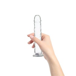 Crystal Addiction 8 Inch Clear Dildo Crystal Addiction 8 Inch Clear Dildo