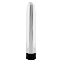 Slimline Smooth Multi Speed Vibrator Silver Slimline Smooth Multi Speed Vibrator Silver