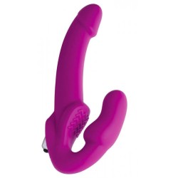 XR Evoke Vibrating Strapless Silicone Strapon Dildo XR Evoke Vibrating Strapless Silicone Strapon Dildo