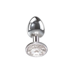 Adam And Eve Clear Gem Anal Plug Medium Adam And Eve Clear Gem Anal Plug Medium