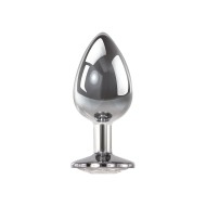 Adam And Eve Clear Gem Anal Plug Large Adam And Eve Clear Gem Anal Plug Large